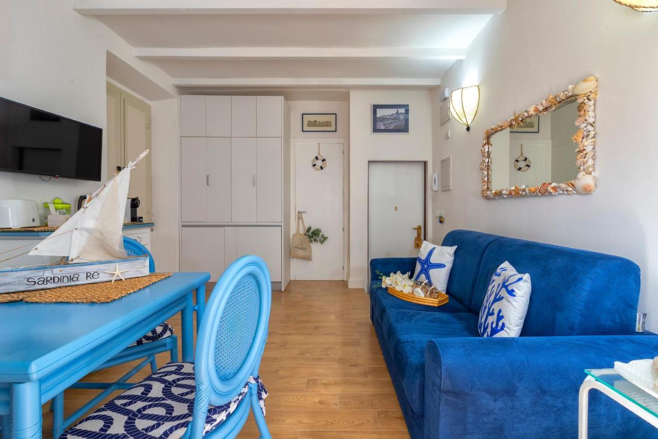 Sardinia Re - Sea View Casa Sole Apartment Alghero Bagian luar foto