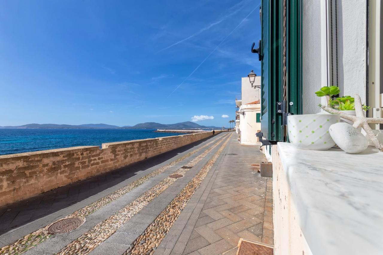 Sardinia Re - Sea View Casa Sole Apartment Alghero Bagian luar foto